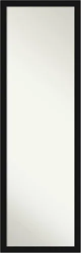 Miniatura 9 de Amanti Art Espejo negro de longitud completa para puerta, 53 x 19 pulgadas, espejo de pared alto negro abadía de longitud completa, montado