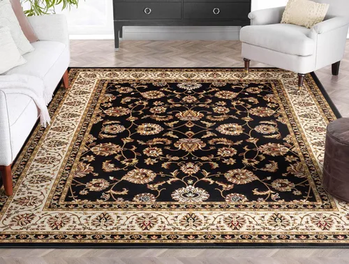 Miniatura 26 de Well Woven Barclay Collection Sarouk - Alfombra de área azul claro de 6 x 9 pies, para sala de estar, dormitorio y comedor