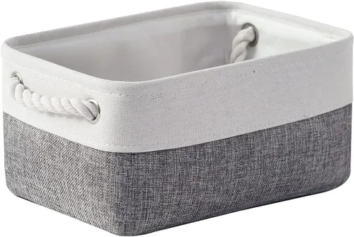 Miniatura 46 de TheWarmHome Contenedores de almacenamiento para estantes, tamaño mediano, 3 unidades, 13.8 pulgadas de largo x 9.8 pulgadas de ancho x 6.7 pulgadas