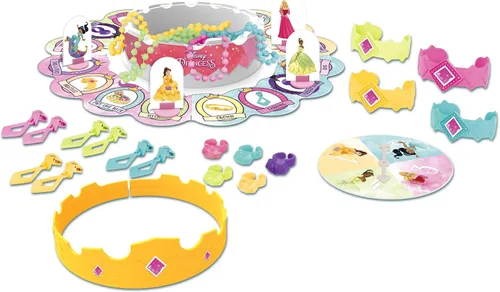 Miniatura 2 de Hasbro Gaming Pretty Pretty Princess: Edition Juego de Mesa con Princesas de Disney, Juego de Vestirse con Joyas para Niños de 5 Años en Adelante