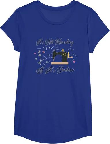 Miniatura 32 de It's Not Hoarding If Its - Camiseta de costura para acolchado, Blanco, S