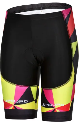 Miniatura 140 de Camiseta de ciclismo para mujer, manga corta y pantalones cortos de ciclismo acolchados para verano