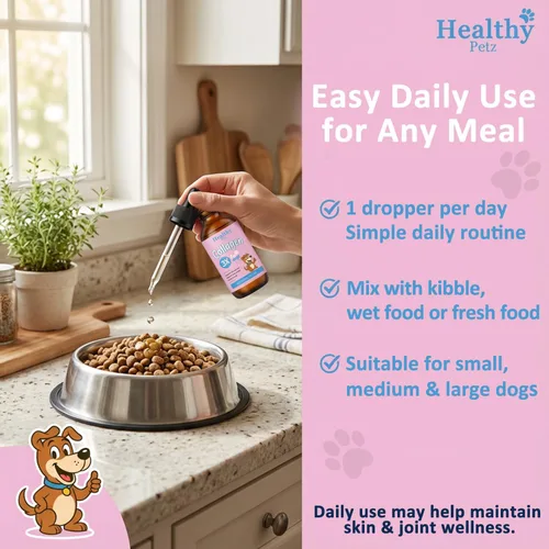 Miniatura 4 de Colágeno líquido para perros, colágeno diario para perros con tres tipos de colágeno y VC, suplemento saludable para las articulaciones, abrigo
