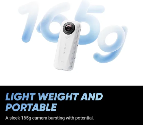 Miniatura 13 de Insta360 Paquete de Lentes de Repuesto X4 Air - Cámara 360 de 8K y 165g Ligera, Palo de Selfie Invisible, Lentes Reemplazables, Graba Primero