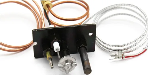 Miniatura 4 de MENSI Conjunto piloto de gas natural de propano compatible con HHT, pieza de ensamblaje piloto Majestic 10002265,10002264 para chimeneas y freidora