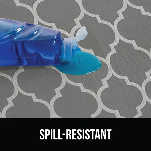 Miniatura 3 de GORILLA GRIP DripGuard - Forro para estantes, protector no adhesivo para cajones y gabinetes de cocina, de plástico con superficie lisa sin BPA