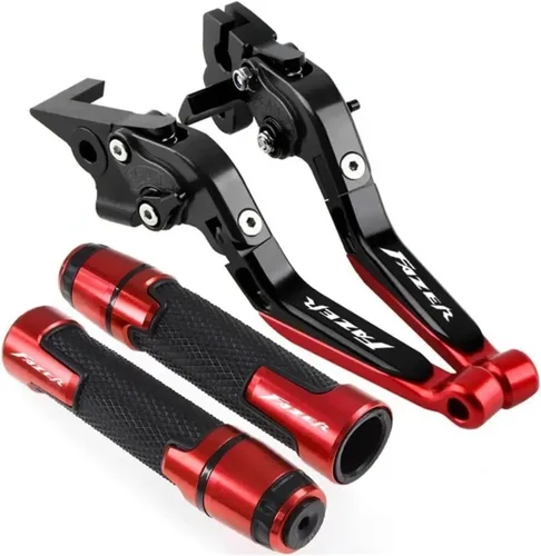 Miniatura 24 de Compatible with Yamaha FAZER FZ1 FZ6 FZ8 FAZER XJ6 FAZER FZ 1/6/8 Motorcycle CNC Adjustable Folding Extendable Brake Clutch Levers Handle(NO.1)