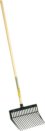 Miniatura 10 de Little Giant® DuraFork Horca de Heno Horca para Estiércol Horca Estable de Policarbonato con Púas Anguladas Azul Baya