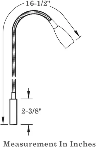 Miniatura 6 de Luz de lectura regulable de 12 V, lámpara de lectura para lancha de casa rodante, foco LED de cuello de cisne para cámper, camioneta, remolque