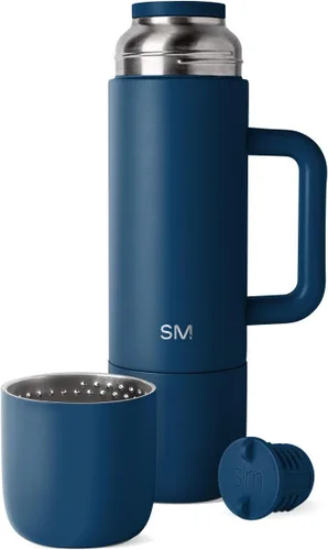 Miniatura 8 de Simple Modern Botella de Bebida Caliente Aislada de 36oz con 2 Tazas Termo de Café de Viaje para Bebidas Calientes Tapa de Girar y Verter