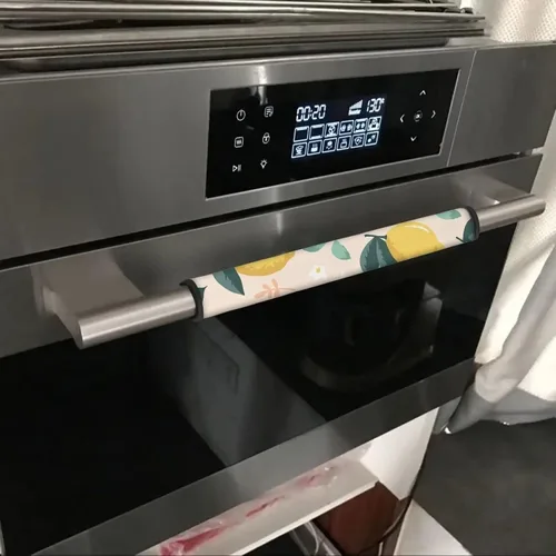 Miniatura 6 de DISNIMO Fundas para manija de puerta de refrigerador con calabaza otoñal, 8 piezas Kithchen para nevera, microondas, horno, lavavajillas, protector