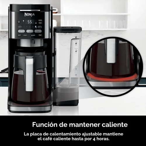 Miniatura 5 de Ninja Cafetera de goteo Máquina de café DualBrew Pro caliente y helada Uso con cápsulas de café K-Cup 3 estilos de preparación