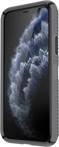 Miniatura 6 de Speck Productos Presidio2 Grip - Funda compatible con iPhone 11 Pro, gris grafito/gris catedral/negro/rojo sangre