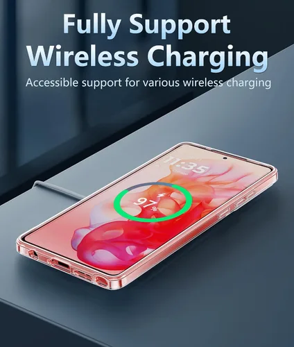 Miniatura 699 de FNTCASE Funda para iPhone 13 Pro-Max: Fundas magnéticas transparentes compatibles con Magsafe Slim anti amarillamiento protección contra caídas