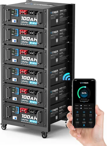 Miniatura 8 de VATRER POWER Batería LiFePO4 de litio de 48 V 100 AH, BMS de 100 A integrado, con pantalla inteligente táctil y aplicación móvil, salida de potencia