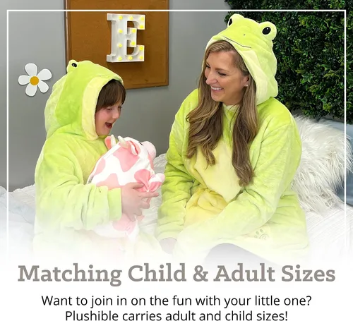 Miniatura 5 de Manta con capucha - Manta con capucha para niños - Manta portátil para niños - Almohada de felpa Rana