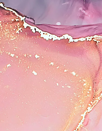 Miniatura 4 de Mural de pared abstracto con diseño de tinta de alcohol. Diseño de ágata (patrón de color rosa, azul y dorado) Papel tapiz removible para despegar