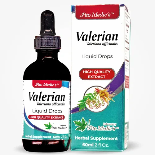 Laboratorio - Raíz de Valeriana - Gotas de raíz de valeriana - Puro - Valeriana - Extracto de raíz de valeriana - Ultra alta absorción, sin alcohol
