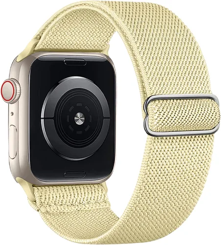 Miniatura 7 de Correa elástica de nailon compatible con Apple Watch Series 11, 10, 9, 8, 7, 1.811 in, 1.772 in, 1.654 in, 1.614 in, Ultra 3, 2, 1.929 in, Series 6