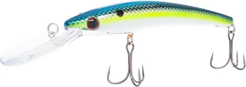 Miniatura 8 de Bill Lewis Señuelo de pesca sin labios, realista, de arrastre preciso para lucioperca Cromo en blanco