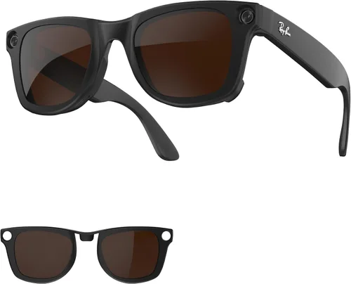 Miniatura 12 de HIBLOKS Clips polarizados para Ray-Ban Meta Wayfarer (RW4008 y RW4012 Grande 53-22), clips de decoloración compatibles con Ray-Ban Meta Wayfarer Gen
