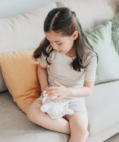 Miniatura 35 de AVAUMA - Pijama para niños y niñas de algodón básico para uso diario