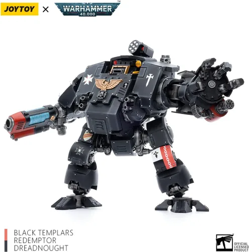 Miniatura 5 de Joytoy Warhammer 40K 1/18 Figuras de acción Joy Toy Mecha Black Templars Redemptor Dreadnought