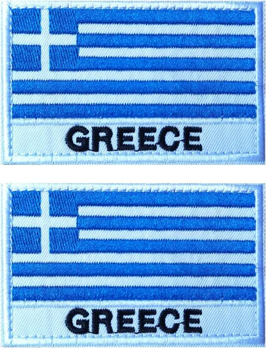 Miniatura 46 de 2 parches de bandera de Japón de AliPlus bordados tácticos militares moral parche apliques gancho y bucle