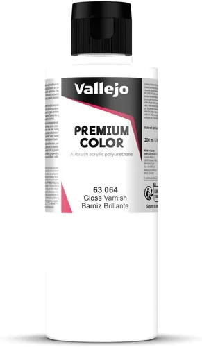 Miniatura 5 de Vallejo - Barniz brillante RC de color premium de 2.02 onzas líquidas (2.0 fl oz) para aerografía, resina híbrida de poliuretano acrílico de gran