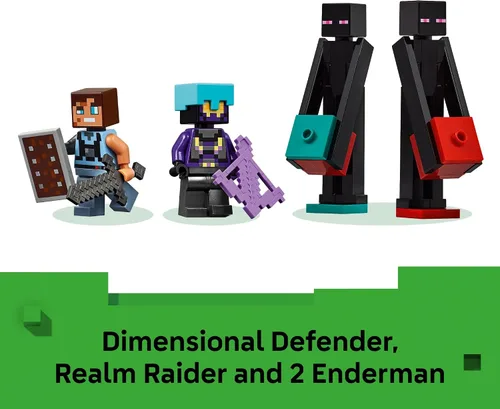 Miniatura 5 de LEGO Minecraft The Enderman Tower - Juguete de construcción para niños y niñas - Set de construcción de videojuegos para niños, edades 9+ - 2