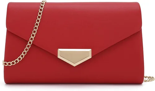 Miniatura 14 de CHARMING TAILOR Bolso de embrague de PU para mujer, bolso de mano elegante para ocasiones especiales