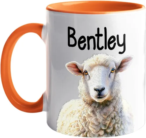 Miniatura 16 de Tazas de café de alpaca personalizadas elige nombre, regalos para hombres, mujeres, amantes de las alpacas, taza de café personalizada con acento