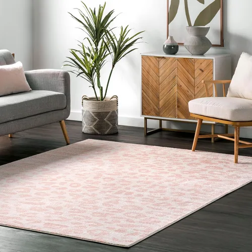 Miniatura 12 de nuLOOM Brooks - Alfombra con estampado de leopardo, 6 pies 7 pulgadas x 9 pies, beige Brooks Beige