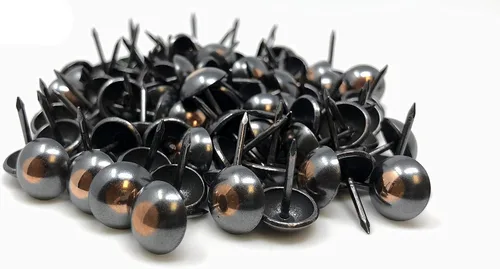 Miniatura 12 de DMSE – Tamaño mayorista 7/16" diámetro (0.433 in) hardware tapicería muebles decorativos Pulgar tachuelas clavos clavos 1000