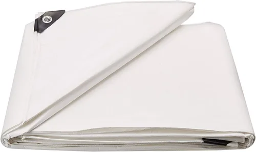 Miniatura 4 de Toldo de poliéster de 0.39 pulgadas de grosor tamaño estándar blanco resistente Dry Top de 8 x 10 pies producto #, 310122