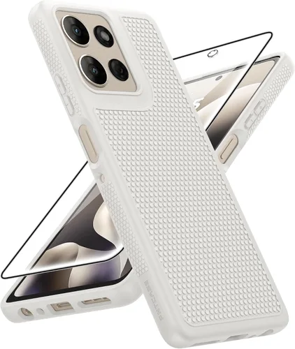 Miniatura 16 de FNTCASE Funda para teléfono Galaxy A14-5G: protección contra caídas de grado militar Samsung A14 5G, probada contra caídas de 14 pies, protector