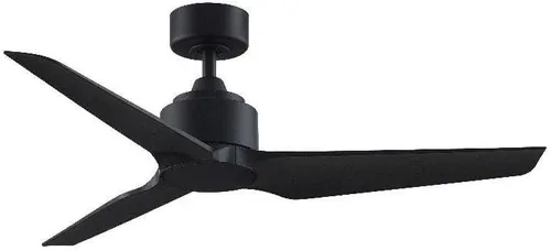 Miniatura 7 de Fanimation TriAire Custom - Ventilador de techo de 3 aspas, 12.42 pulgadas de alto y 48 pulgadas de ancho, acabado blanco mate, color blanco mate