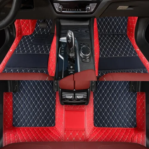 Alfombrillas personalizadas Yaruicar para 99.99% de sedanes, SUV, autos deportivos, para hombres y mujeres, protección completa, almohadillas Negro