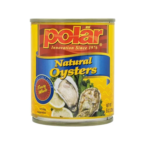 Miniatura 2 de MW Polar Mariscos, ostras hervidas, 8 onzas
