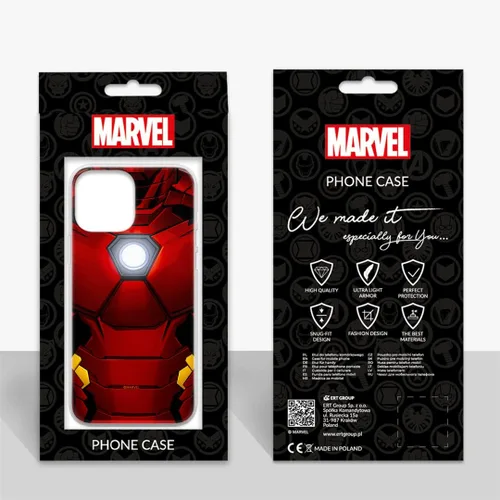 Miniatura 2 de ERT GROUP Caja del teléfono móvil para Xiaomi REDMI Note 10/10S Original y con licencia oficial Marvel Patrón Iron Man 020 adaptado de manera óptima