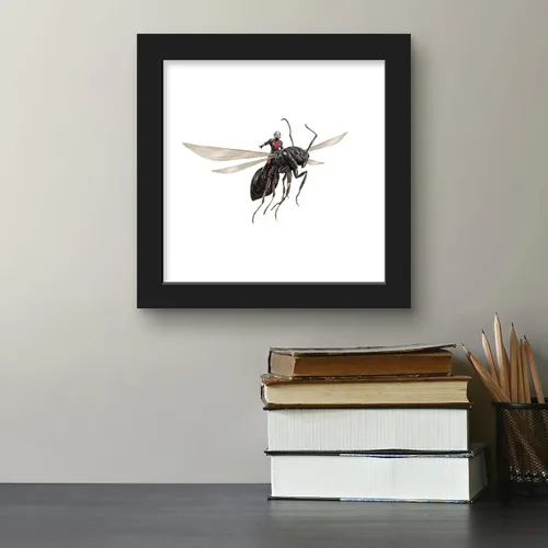 Miniatura 5 de Trends International Gallery Pops Marvel Comics Avengers - Póster de pared de Ant-Man, 12 x 12 pulgadas, versión enmarcada en negro