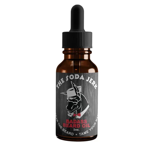 Miniatura 5 de Badass Beard Care Aceite para Barba para Hombres - Aroma The Bushwhacker 1 oz - Ingredientes Completamente Naturales Mantienen la Barba y el Bigote