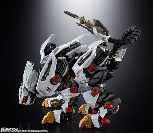Miniatura 16 de BANDAI Spirits Chogokin ZOIDS New Century/Zero RZ-041 Liger Zero, aprox. 8.7 pulgadas (8.661 in), ABS y PVC y pintado a presión