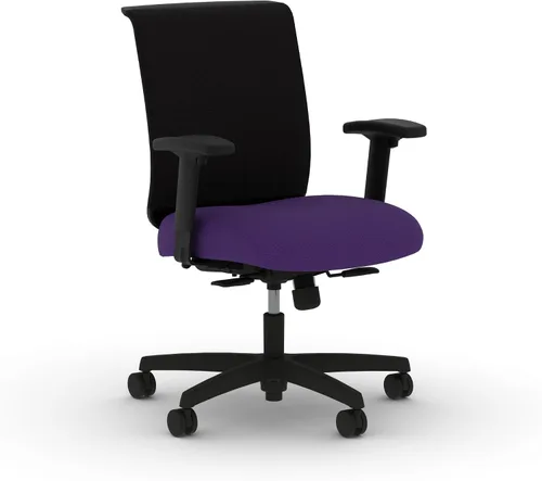 Miniatura 8 de HON Convergence - Silla de oficina ergonómica, malla de soporte de espalda transpirable, brazos ajustables, silla de computadora con soporte lumbar