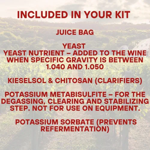 Miniatura 3 de Master Vintner - Kit de vinificación para principiantes Cabernet Sauvignon