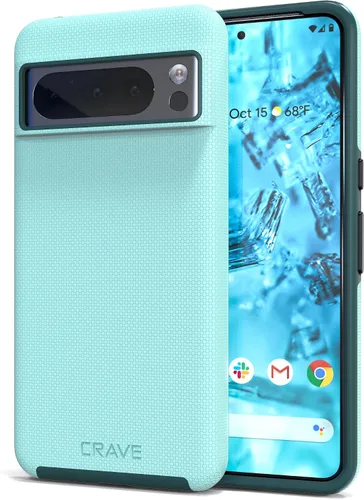 Miniatura 39 de Crave Dual Guard para Google Pixel 6 Pro, funda de doble capa de protección contra golpes para Google Pixel 6 Pro - Aguamarina