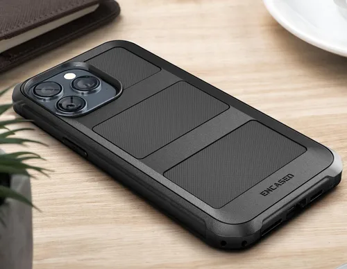 Miniatura 5 de Encased Falcon Armor - Funda diseñada para iPhone 15 Pro Max con funda de clip para cinturón, funda ultra protectora a prueba de golpes