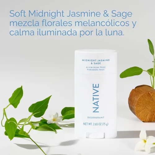 Miniatura 4 de Native El desodorante contiene ingredientes derivados de forma natural, control de olores de 72 horas, desodorante para mujeres y hombres, sin