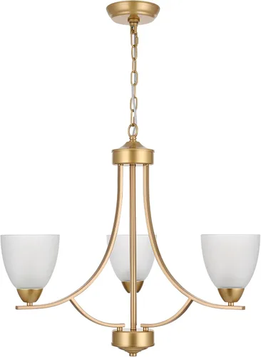 Miniatura 9 de 5 Light Shaded Contemporary Chandeliers with Alabaster Glass Black Rustic Light Fixtures Ceiling Hanging Mid Century Modern Pendant Lighting for