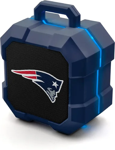 Miniatura 13 de SOAR NFL Shockbox - Altavoz Bluetooth inalámbrico LED, resistente al agua, IPX4, 5.0 Bluetooth con más de 5 horas de tiempo de reproducción, pequeño